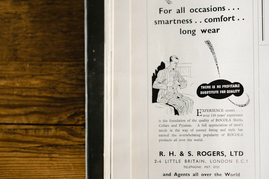 old advertising archive